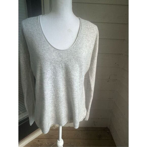 Madewell  Women’s Kimball Sweater Pullover Gray Fog Size M - Picture 12 of 12